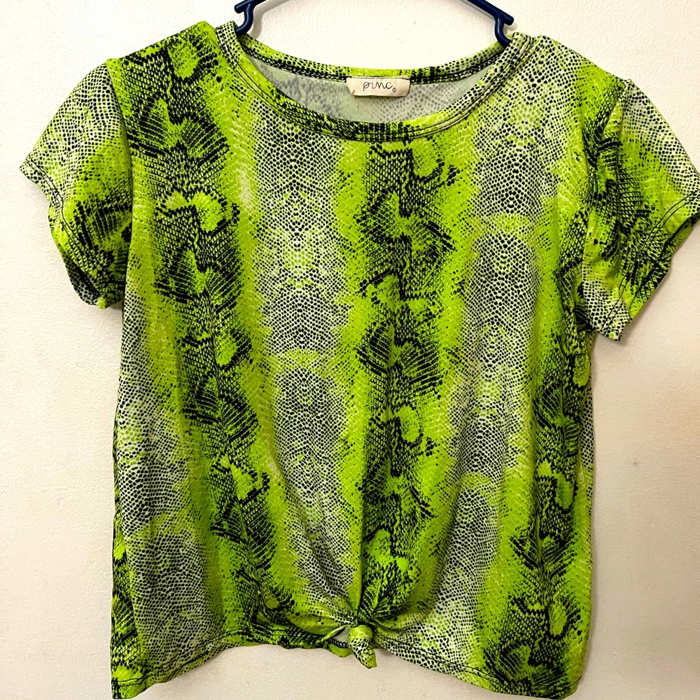 Snake Tie Shirt